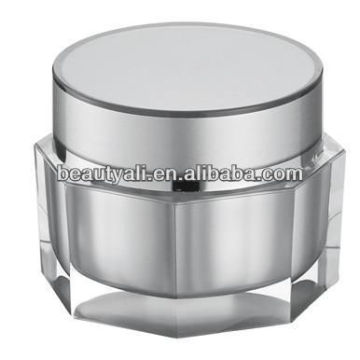 2013 Produit neuf Octagon Acrylic Jar Cosmetics Packaging